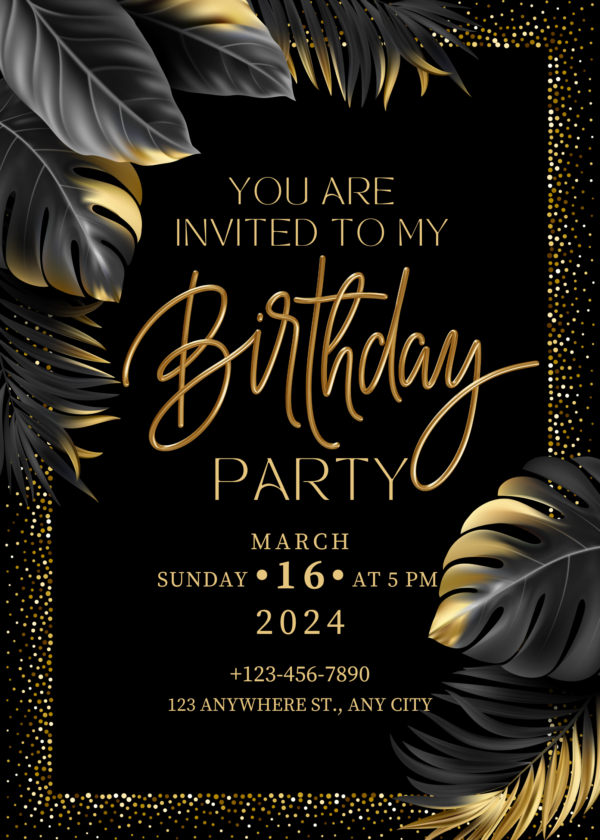 Birthday Invites