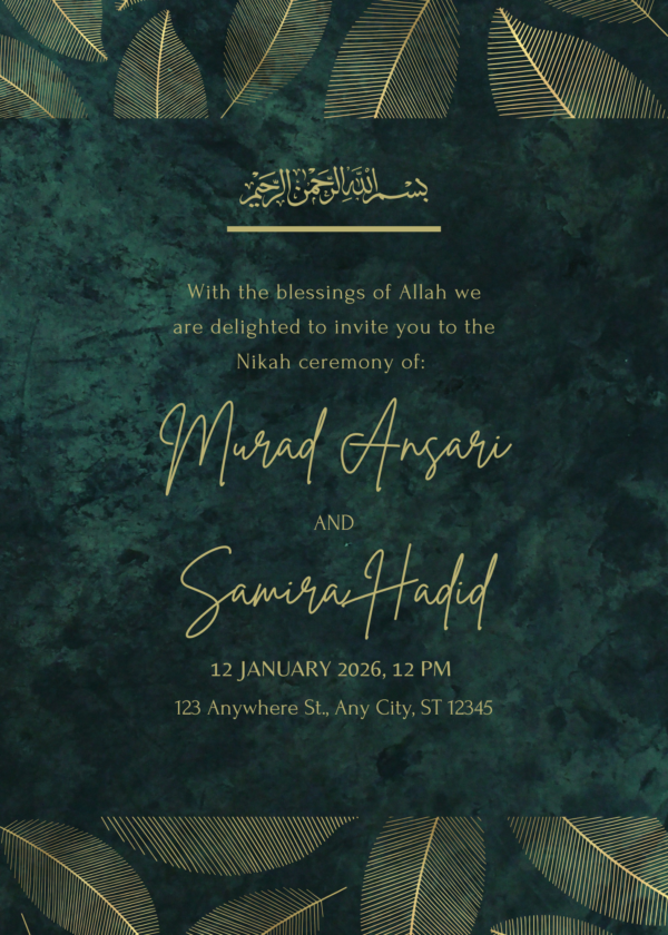 Creaative wedding invitation - Image 2