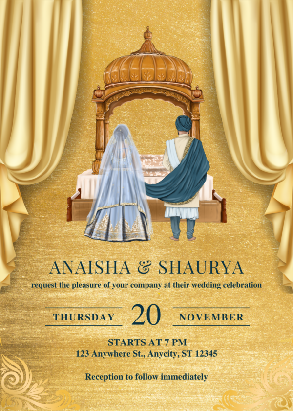 wedding invitation